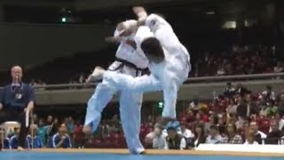 10th World open tournament Kyokushinkai karate. Adlan Abzotov(Russia) vs Xolani Majozi(South Africa)