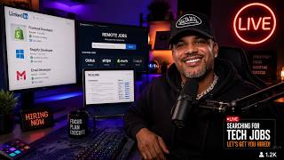 Web Developer Looking For Tech Jobs Live + Q&A