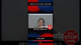 Burleigh County, North Dakota Booking Records - 27 May 2026
