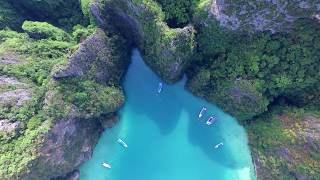 Phi Phi Islands, Maya Bay, Drone Video