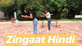 ZINGAAT Hindi || Dhadak || Dance Cover