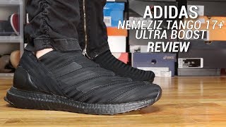 ADIDAS NEMEZIZ TANGO ULTRA BOOST TRIPLE BLACK REVIEW