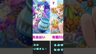 【アイカツ！】最強アイドルランキング(short ver)