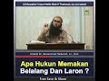 Apa Hukum Memakan Belalang & Laron ? - Ustadz Dr. Muhammad Haikal Ali Basyarahil, Lc., MA.