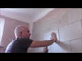 how to tile a wall tiling bathroom walls with ceramic tiles brick effect