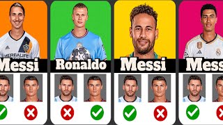 Choosing the best soccer players Messi or Ronaldo!!