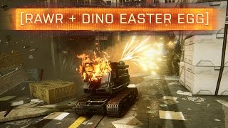 ► BF4 RAWR + DINO EASTER EGG! | Battlefield 4: Dragon's Teeth