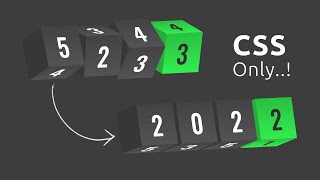 CSS Only 3D Text Animation Effects | Html CSS @OnlineTutorialsYT