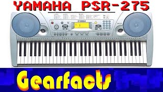 Yamaha PSR-275 Demo and review. Quite nice.