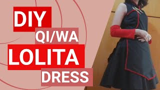 DIY : How to sew a QI/WA Lolita OP /JSK dress