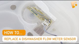 E14 Error Code?! How to Replace a Bosch Dishwasher Contact Reed Flow Meter Sensor