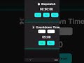 All-in-One Utility Tool Using HTML, CSS & JavaScript ⚡ | Clock, Timer, Stopwatch!