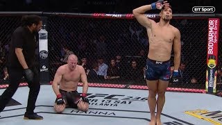 Johnny Walker dislocates shoulder doing the worm after win | UFC 235
