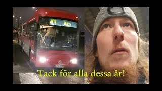 Min sista tur med Volvo B9S