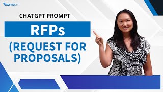 Writing RFPs (Request For Proposals) Using ChatGPT