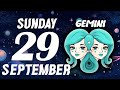 11:11 IT WILL HAPPEN IN A FEW HOURS❗️😱 UFFF🔮 ❤ GEMINI ♊ HOROSCOPE FOR TODAY September 29, 2024