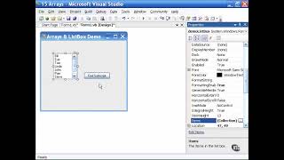 15 02 Array & ListBox Example