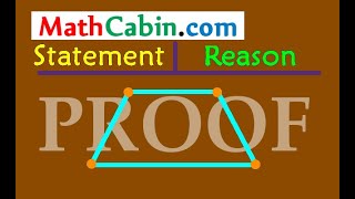 🔰 Trapezoid Two Column Geometry PROOF problem ! ! ! ! !