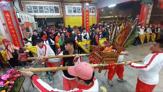 虎尾福安宮『糖廠媽祖』 甲辰年百里行徒步往鹿港謁祖進香回駕安座