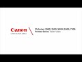 Canon PlotWave 3000/3500/5000/5500/7500 Printer Series Trailer