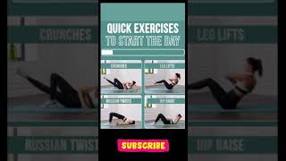 🔥QUICK EXERCISES TO START THE DAY🔥 Ep. 25 | VIDEO SHORTS YOUTUBE👍💪 SHORTS