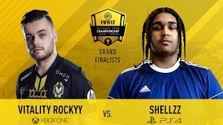 FIFA 17 FUT Champions Championship 🏆 - GRAND FINAL Vitality Rockyy vs Shellzz