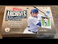 NEW RELEASE!  2020 TOPPS ARCHIVES SIGNATURE SERIES ACTIVE PLAYER EDITION!