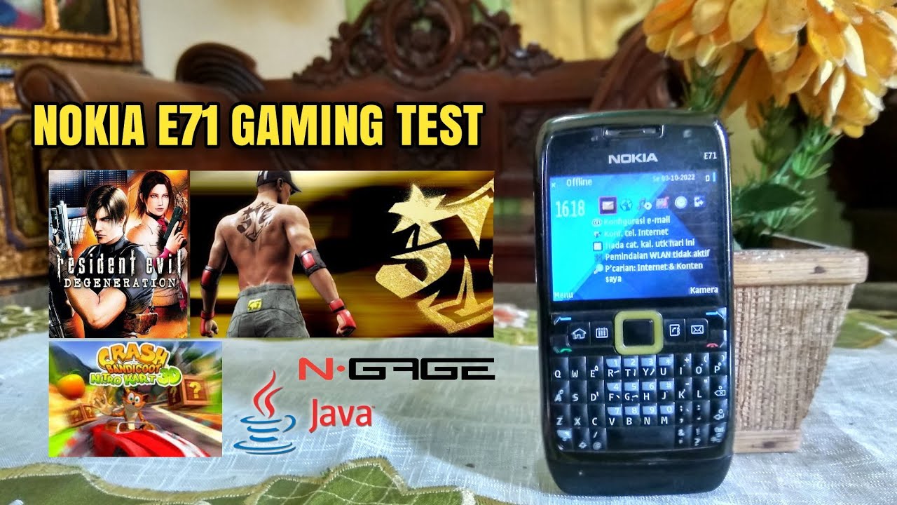 Nokia E71 Gaming Test вђјпёџn Gage And Java Gamesрџ ґ Youtube