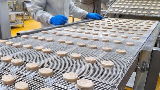 Mass Production of Mini Pork Cutlet in Korean Food Factory | Korean food