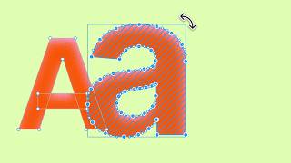 Bounding boxes for vector editing