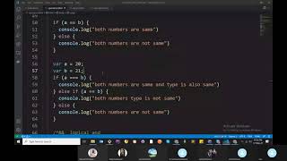 JavaScript Live Class in Hindi (Session 3) - Javascript Operators