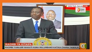 President Ruto: I am not a mad man! My plane to the US costed Ksh.10 million and not Ksh.200 million