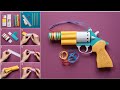 Easy 05 Steps How to Make a Paper Gun That Shoots Rubber Bands