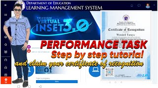 VINSET 3.0 EXIT ASSESSMENT | STEP BY STEP TUTORIAL | Html file