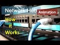 Animation of working of Hub | How hub works