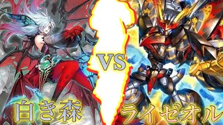 【今年最後】白き森デモンスミスvsライゼオル《ゆきうさ会対戦動画》