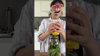 Should I make this in to a series …? Cooking with blindfolds #pickles #cookingchallenge