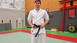 3 ways of how you should tie your belt in martial arts from very easy to hard #Karate #Judo #Kempo