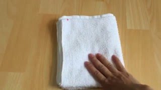 เทคนิคการใช้ผ้าทำความสะอาด ผ้า1ผืนใช้ได้16ด้าน
