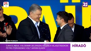 Újra elindul Volodimir Zelenszkij ellen a választásokon Petro Porosenko volt ukrán elnök