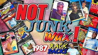 1987 BASEBALL CARD RACK PACKS - (NOT "Junk" Wax)