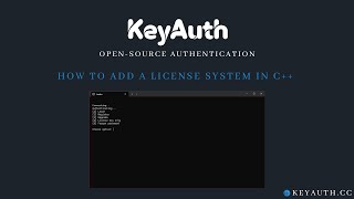 How to add a license system in C++ - EASY GUIDE!