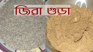 জিরা গুড়া ও সংরক্ষণ পদ্ধতি | Cumin Powder \u0026 Paste