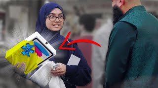 Surprising Random Muslims with EXPENSIVE Eid gifts! ** EMOTIONAL **