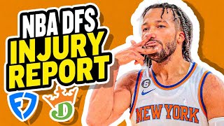 NBA DFS Injury Analysis Show: Wednesday, May 8