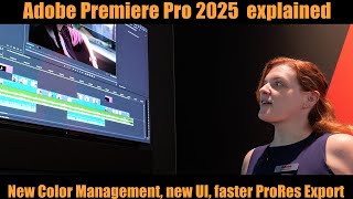 Adobe Premiere Pro 2025 explained:  New Color Management, faster Export ...