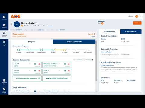 Ace360 Booking Tool Step 5 Assessor Confirm Attendance And Upload