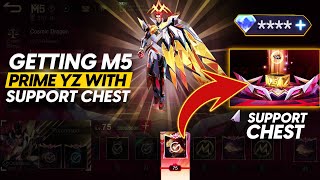 GETTING M5 PRIME YU ZHONG WITH SUPPORT CHEST | M5 SUPPORT CHEST DROP RATES