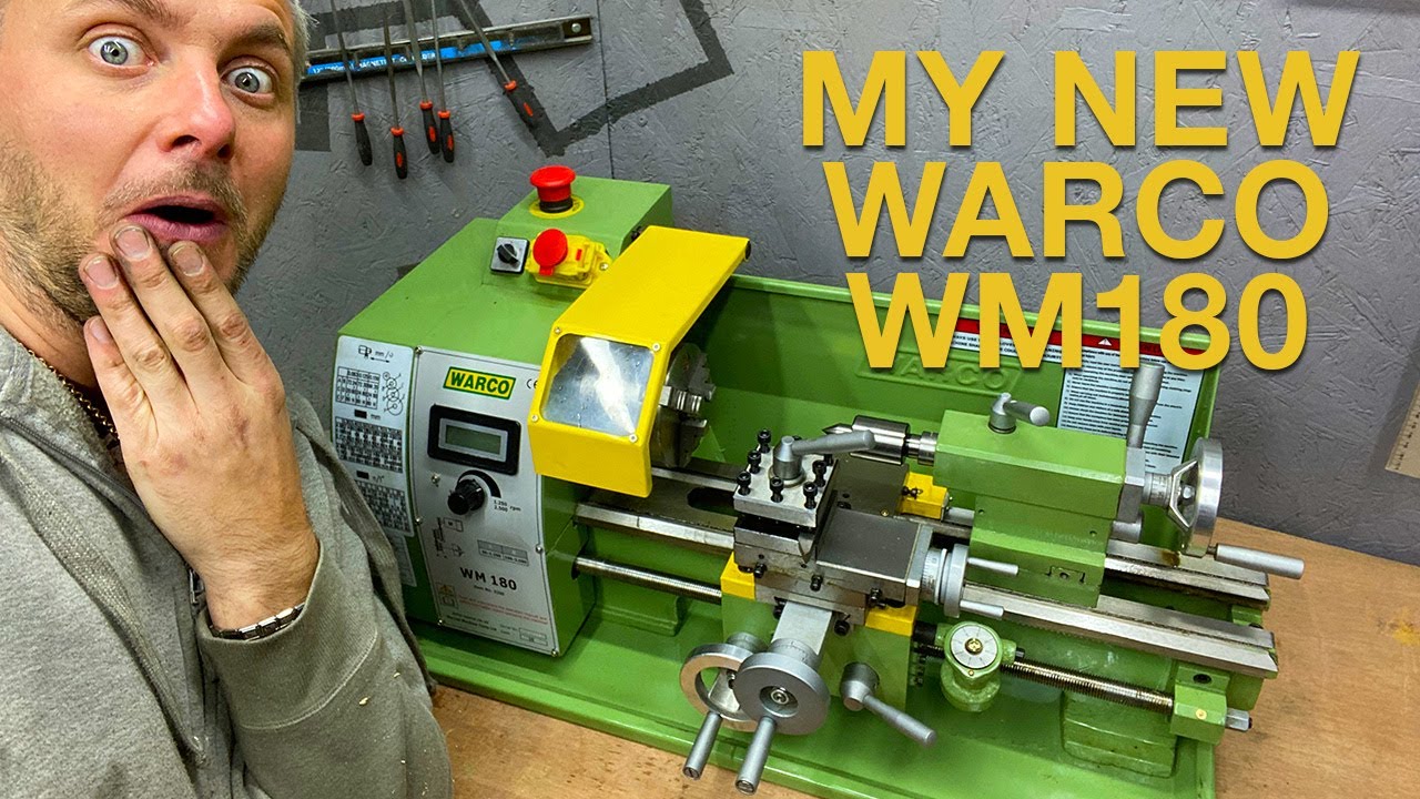 Warco WM 180 Lathe Unboxing. Best Hobby Lathe For The Workshop. Lathe ...