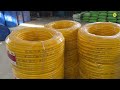 pvc gas pipes making process how plastic pipes are made pvc pipe manufacturing industry